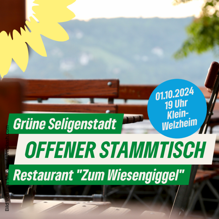 Grüner Stammtisch