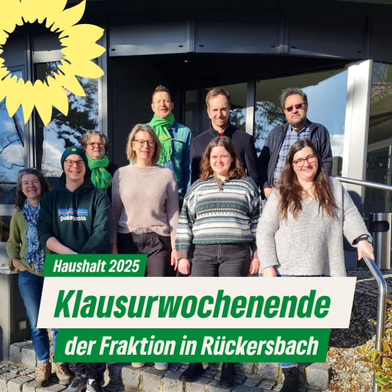 Klausurwochenende der Fraktion in Rückersbach