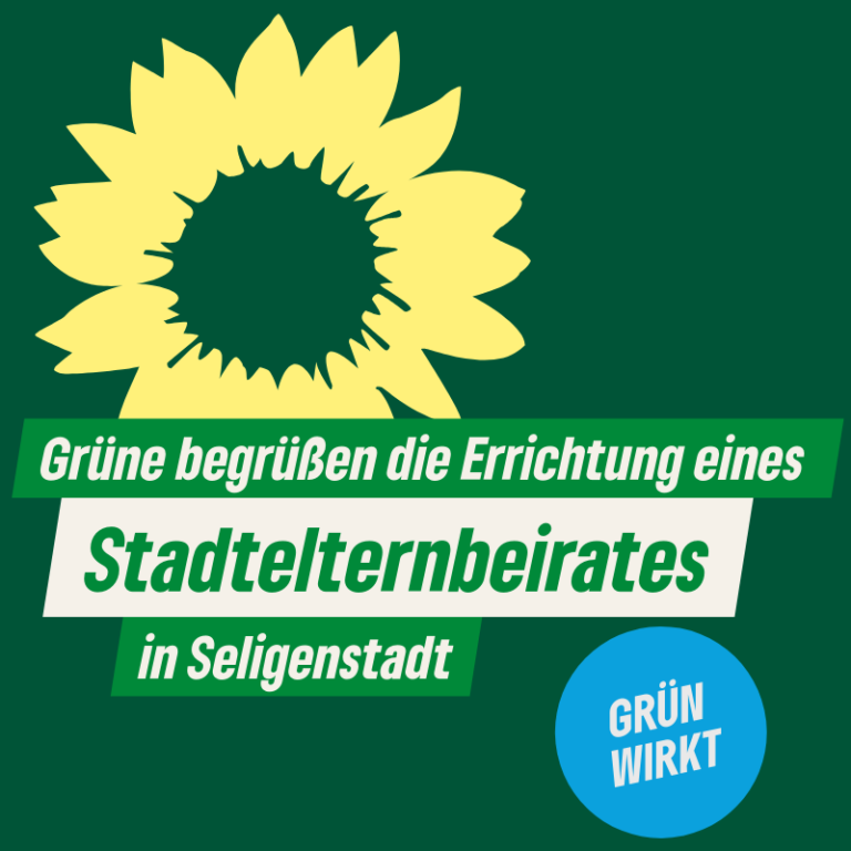 Grüne begrüßen Fortschritt bei der Einrichtung eines Stadtelternbeirats in Seligenstadt